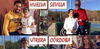 PEKE cierra el mes de enero 2017 con cuatro torneos y cuatro trofeos: Huelva, Sevilla, Utrera y Córdoba.